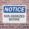 Signmission Non-Odorized Butane OSHA Notice Sign, Plastic, 10in W x 7in L, 2PK OS-2PACK-NS-P-710-L-15083 - alternate 5